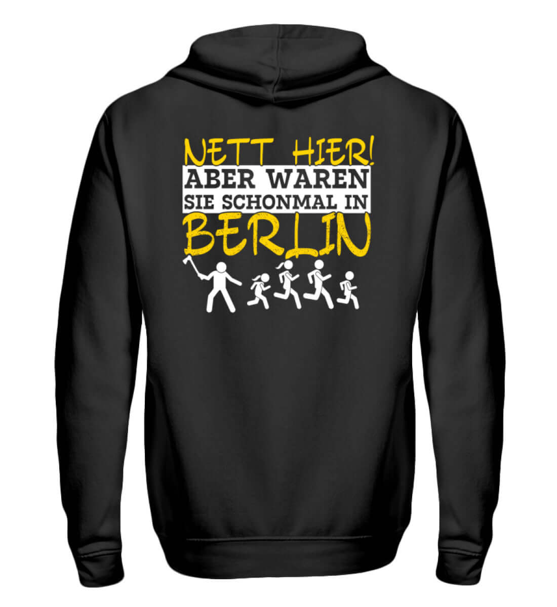 Nett hier aber waren Sie.. Berlin | Herren Zip-Hoody