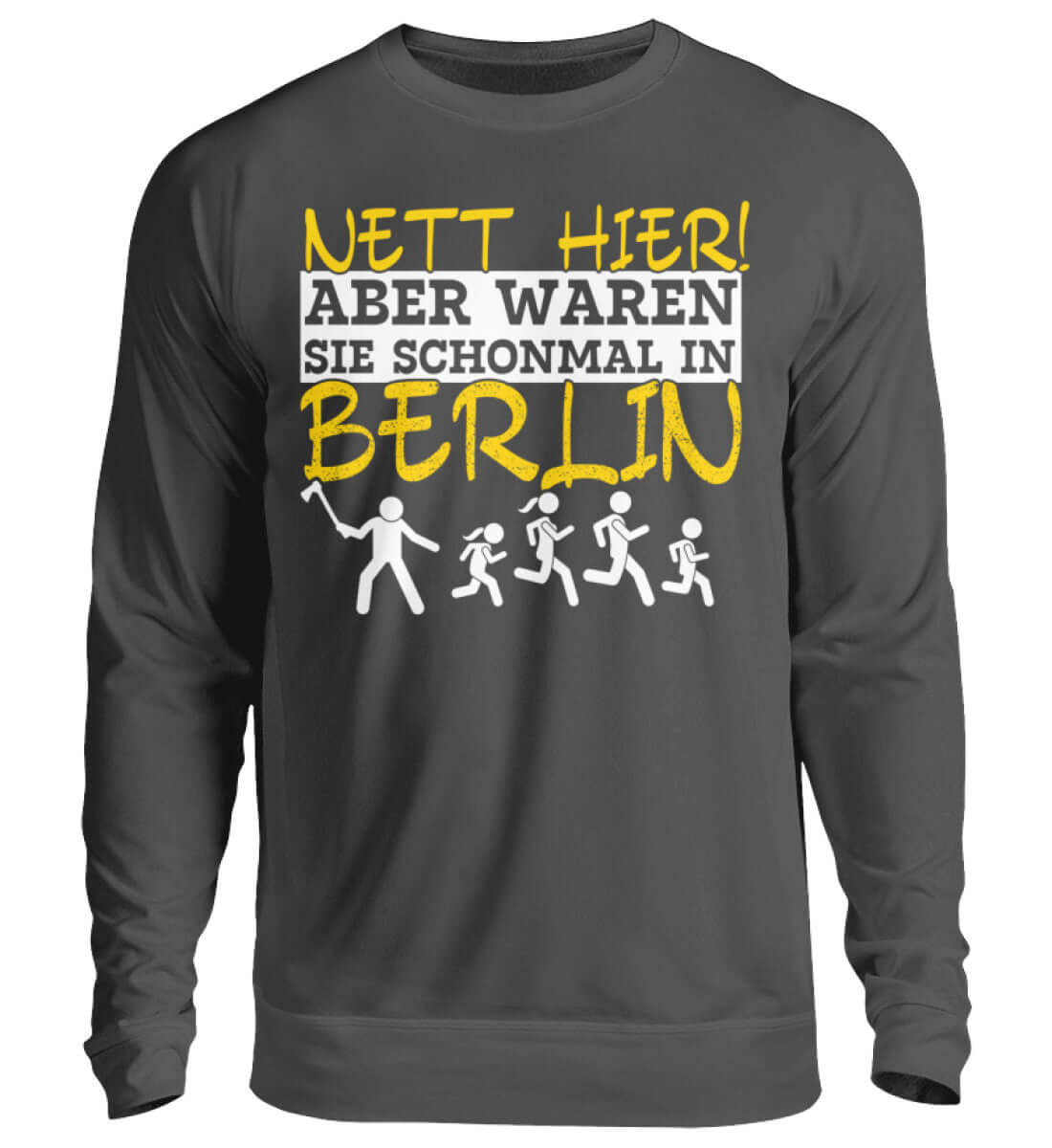 Nett hier, aber waren Sie schon in Berlin? | Herren Pullover