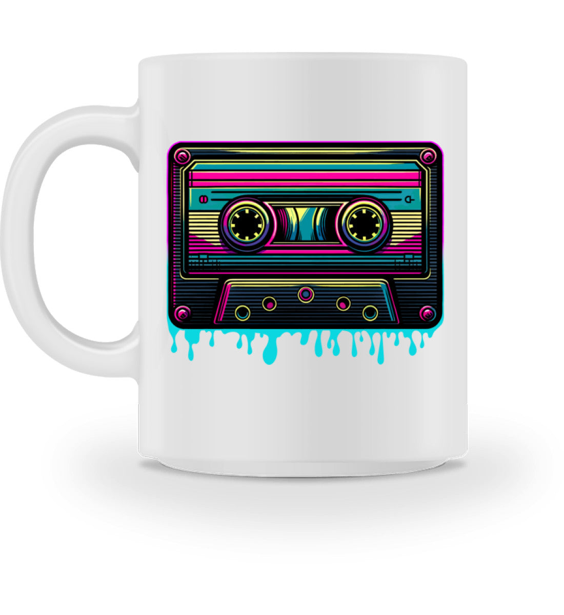 Retro Musik-Kassette | Kaffeetasse by Pixdesign