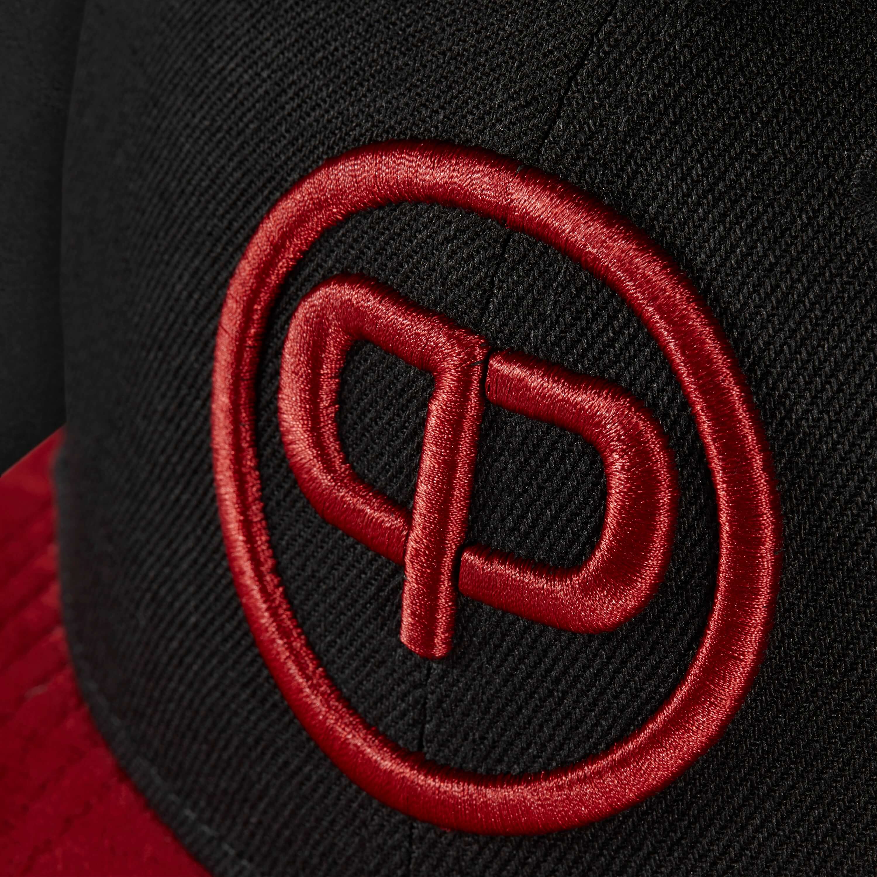 Pablo & Capone Snapback Cap – Red-Suede