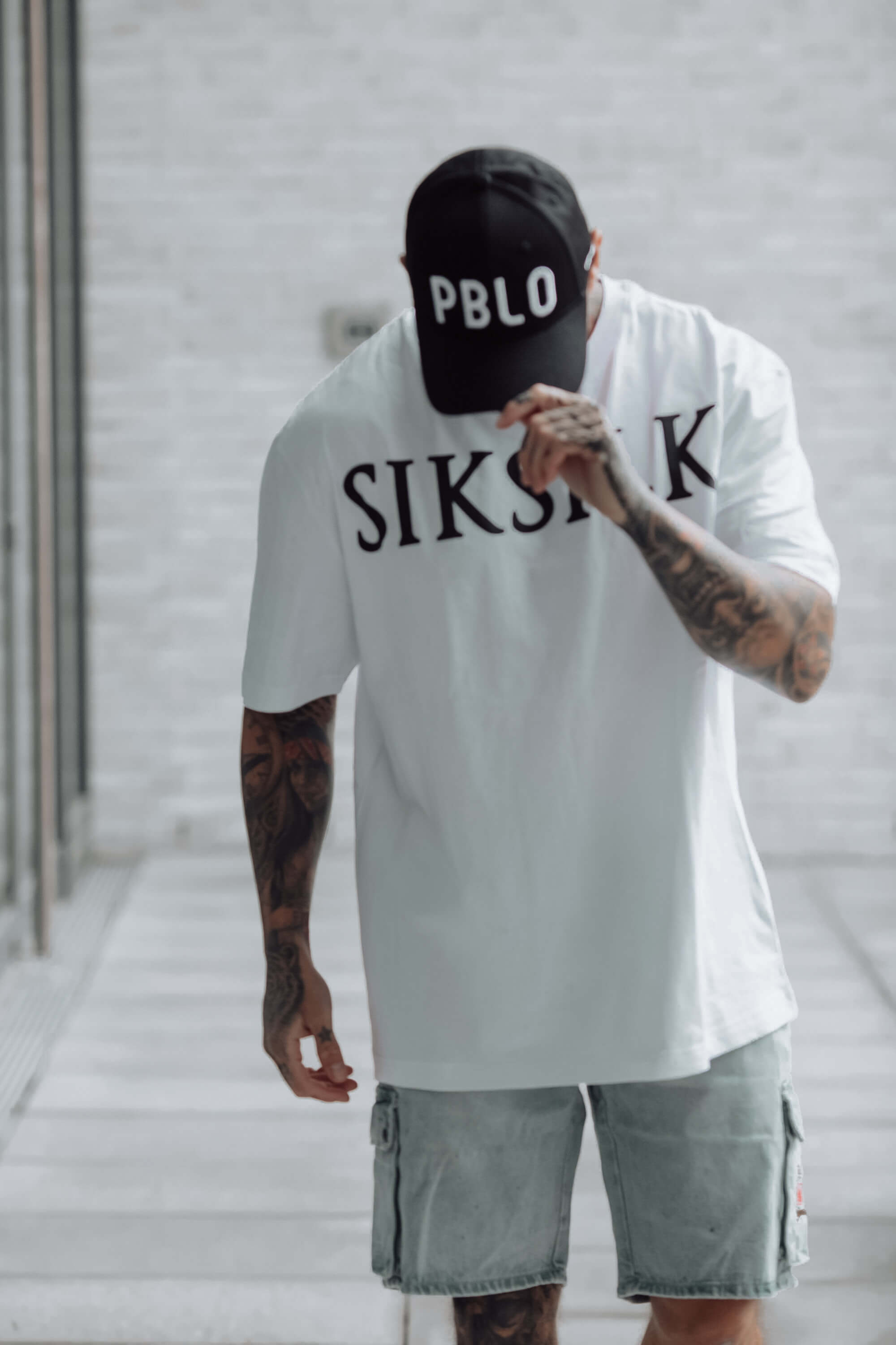 Pablo & Capone Basecap PBLO – Black & White