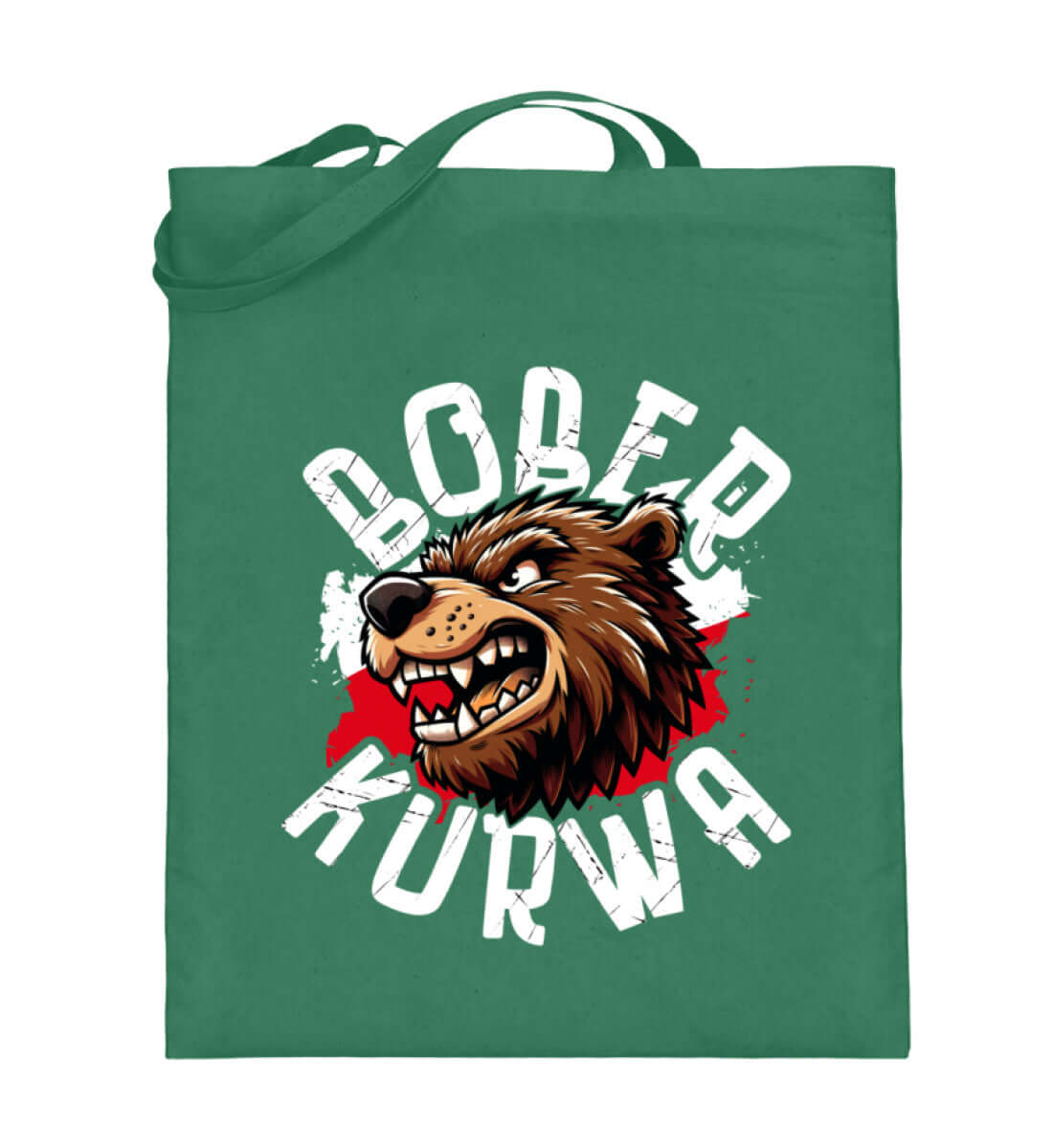 Premium Jutebeutel | BOBER - Lustiges Trenddesign