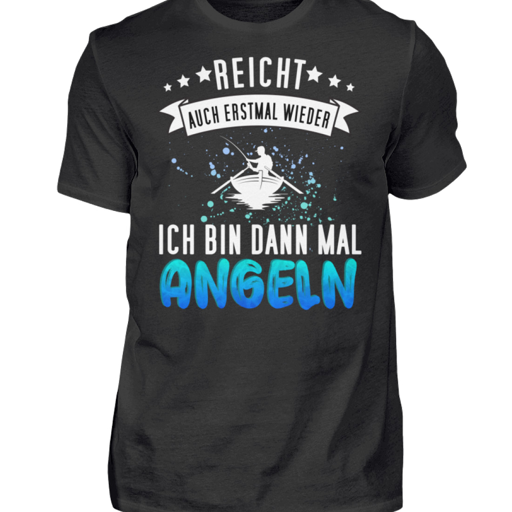 Herren T-Shirt |  Angler - Hobby & Freizeit T-Shirt für Fischer