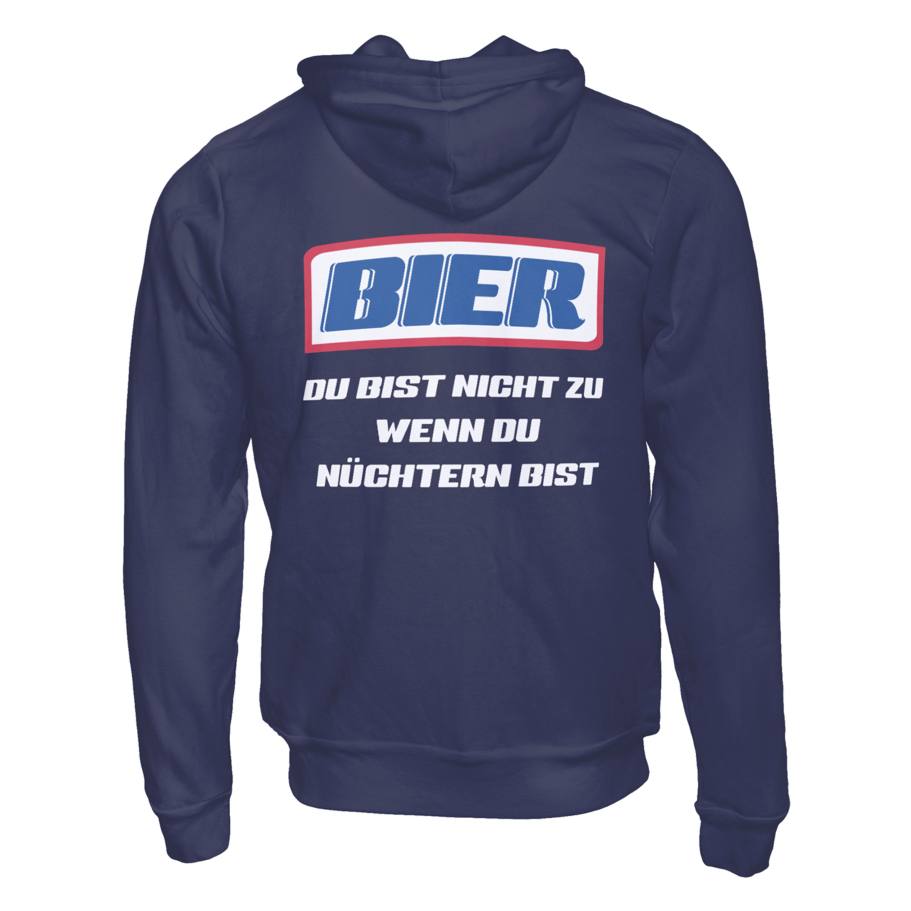 Bier & Party Design | Herren Zip-Hoody