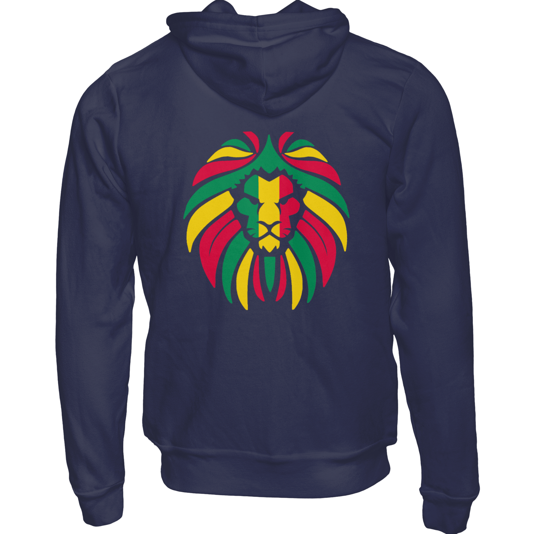 Reggae Löwe | Herren Zip-Hoody by Pixdesign