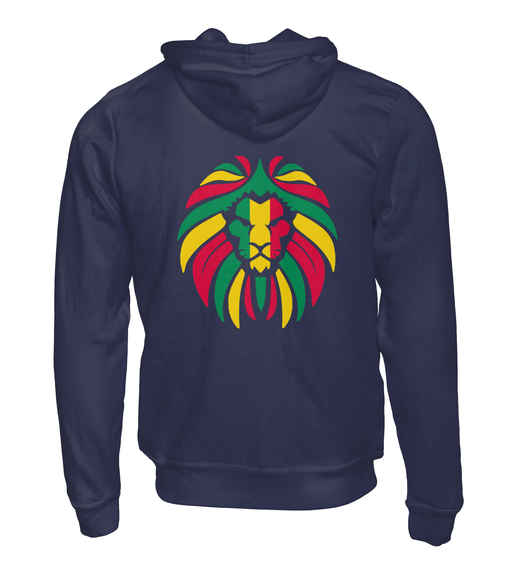 Reggae Löwe | Herren Zip-Hoody by Pixdesign