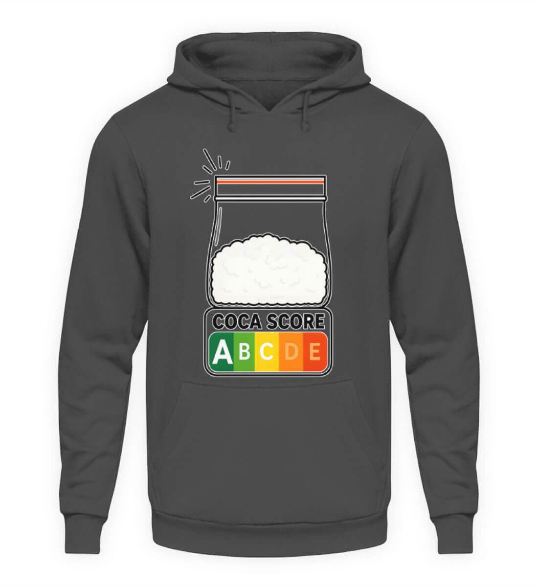Coca Score Herren Hoody mit humorvollem Design und hochwertiger Chillqualität für stilbewusste Träger.