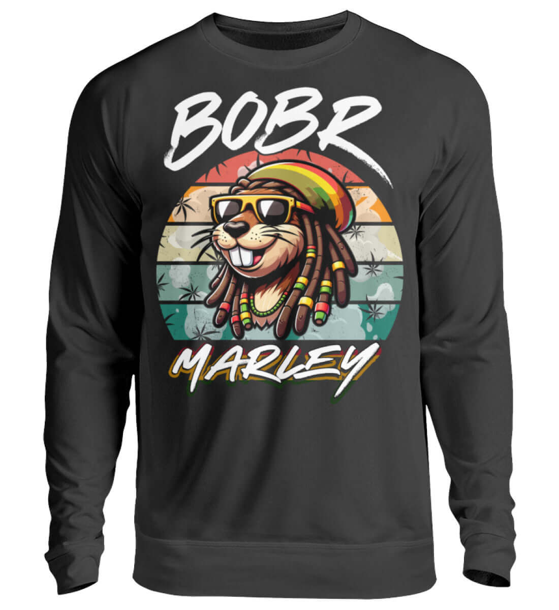 Bobr Marley | Herren Pullover Schwarz