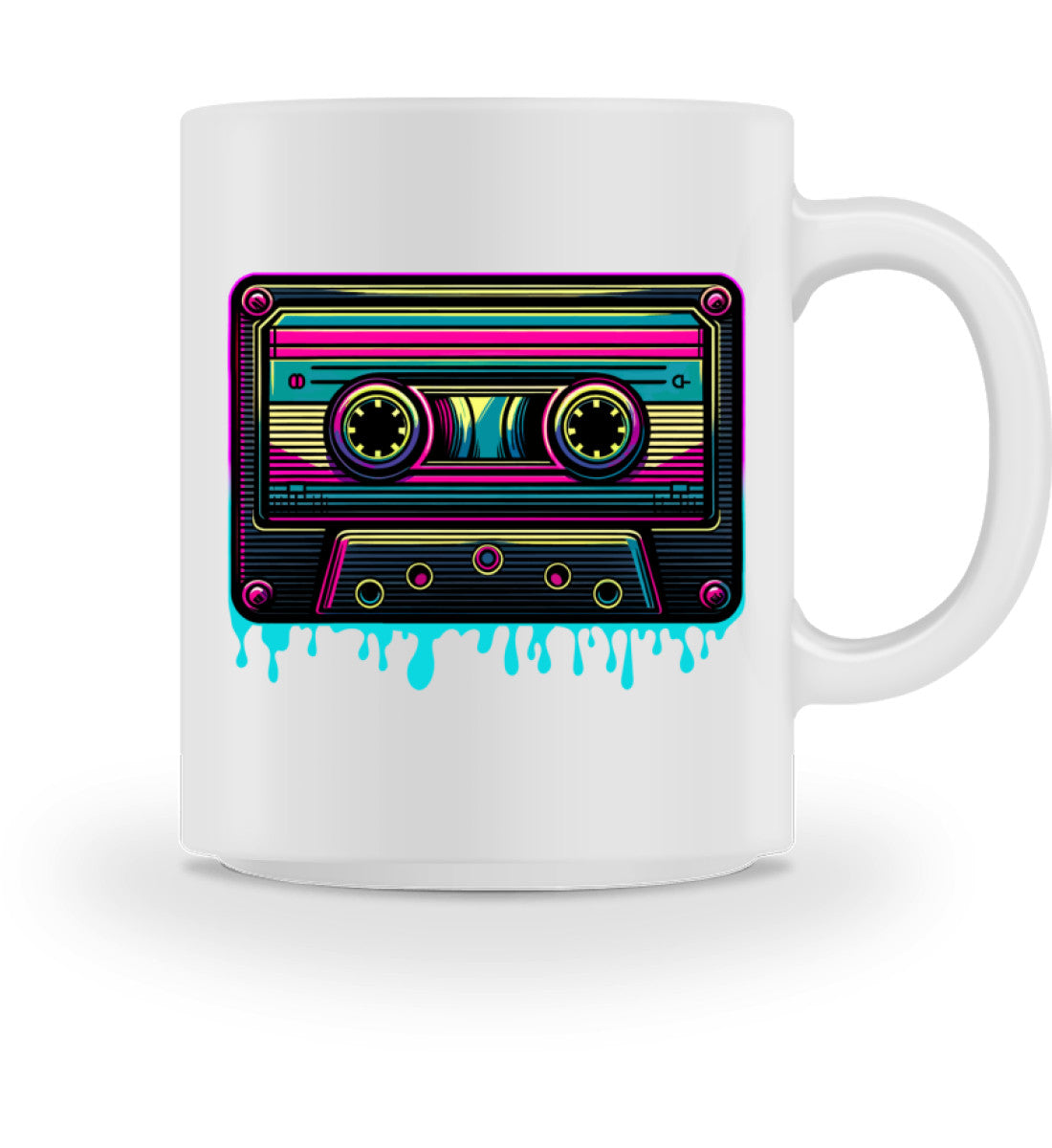 Retro Musik-Kassette | Kaffeetasse by Pixdesign