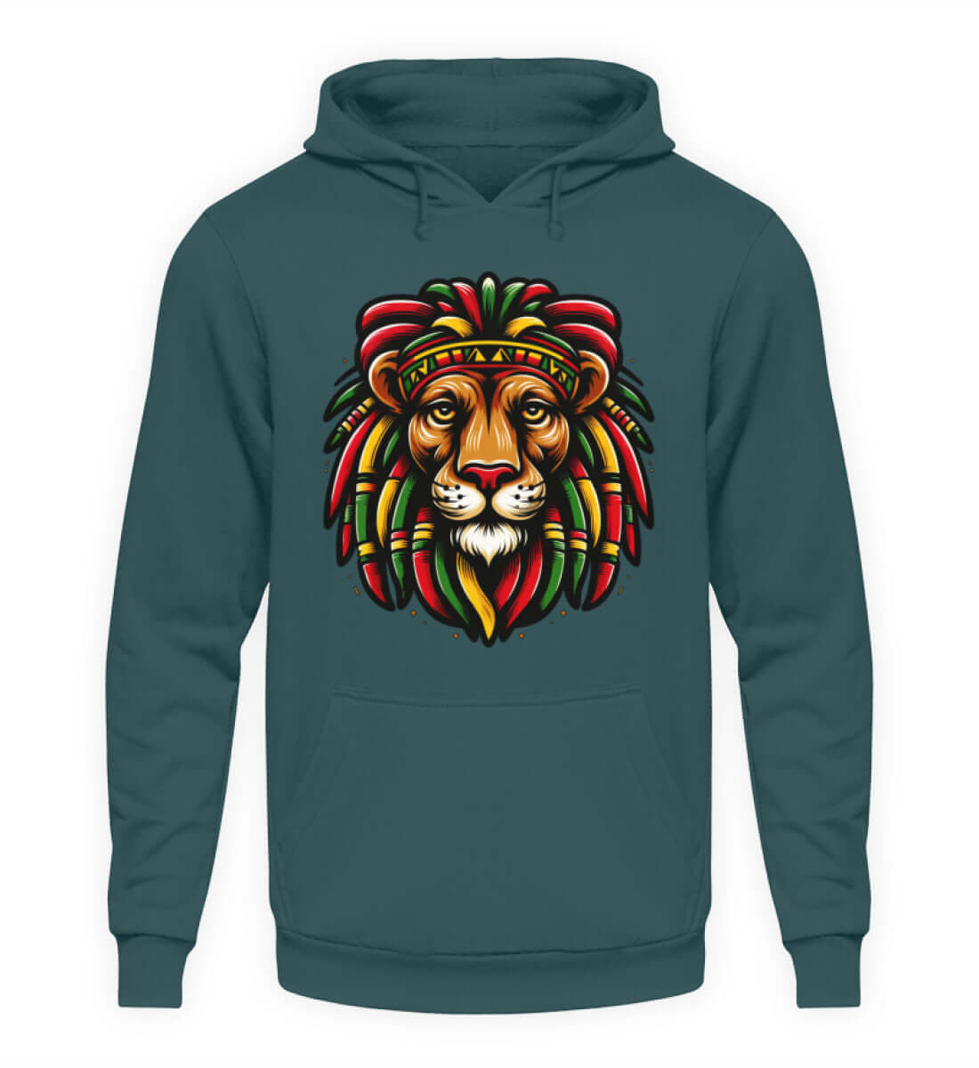 REGGAE Löwe | Herren Hoody by Pixdesign