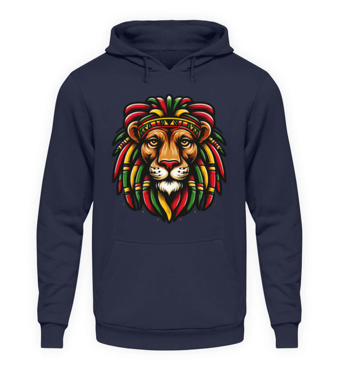 REGGAE Löwe | Herren Hoody by Pixdesign