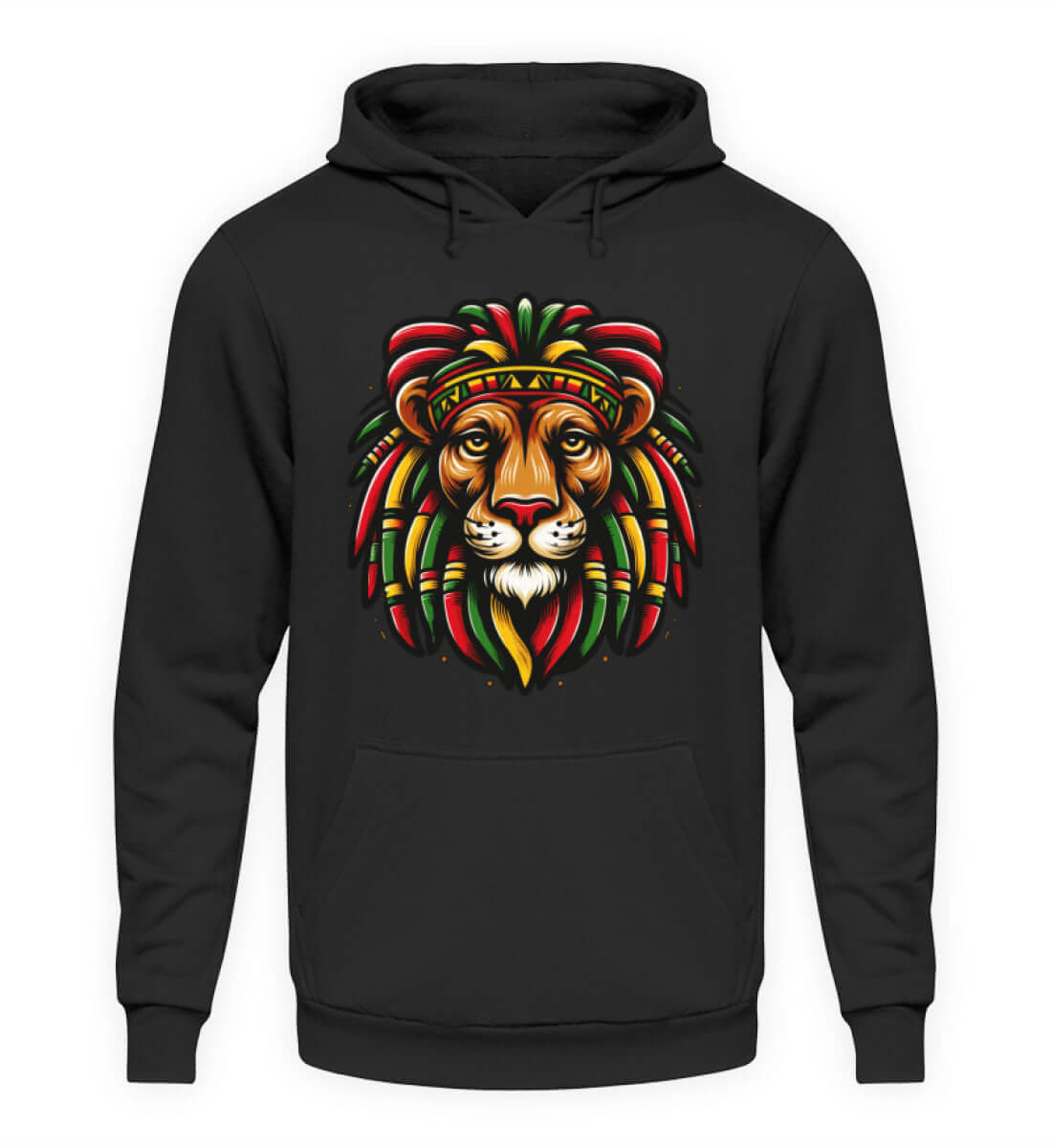REGGAE Löwe | Herren Hoody by Pixdesign