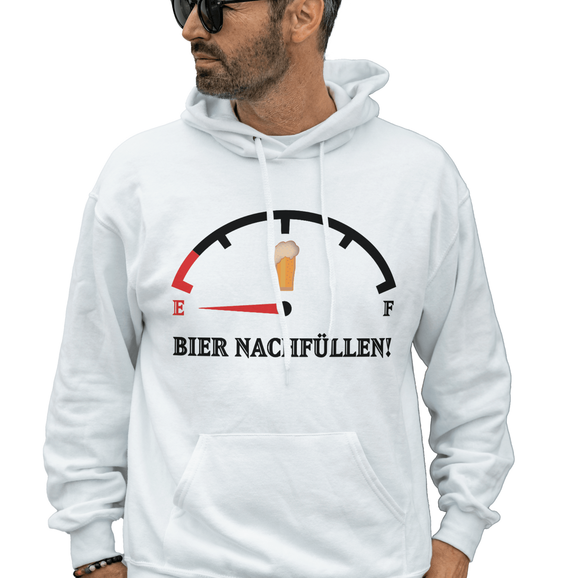 Nachfüllen! | Herren Hoody by Pixdesign