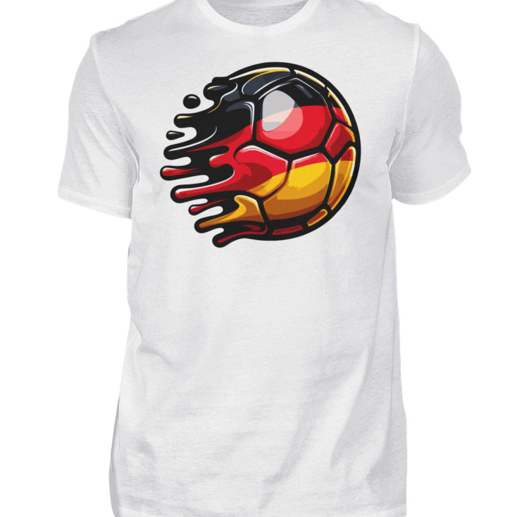 Deutschland Fußball Fan T-Shirt by Pixdesign