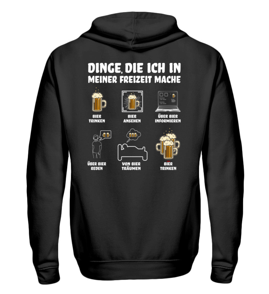 Bier & Party Design | Herren Zip-Hoody