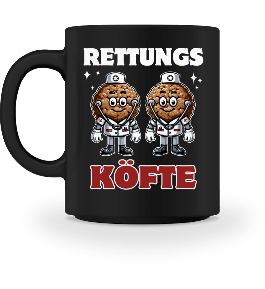 RettungsKÖFTE | Kaffeetasse by Pixdesign