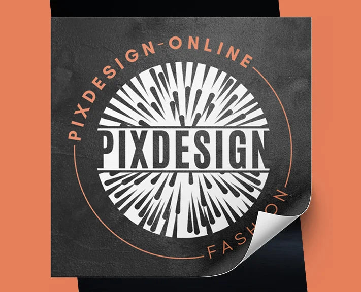 Individueller Design-Sticker aus der Pixdesign Kollektion – kreative Motive zum Kleben für Kleidung, Accessoires & mehr
