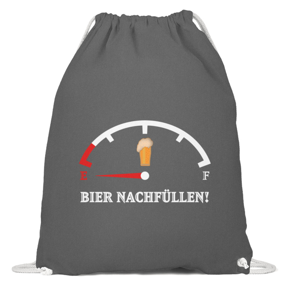 Premium Sportbeutel | BIER NACHFÜLLEN! - Lustiger Bier Spruch