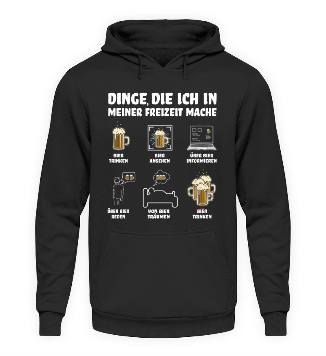 Bierliebe | Herren Hoody by Pixdesign