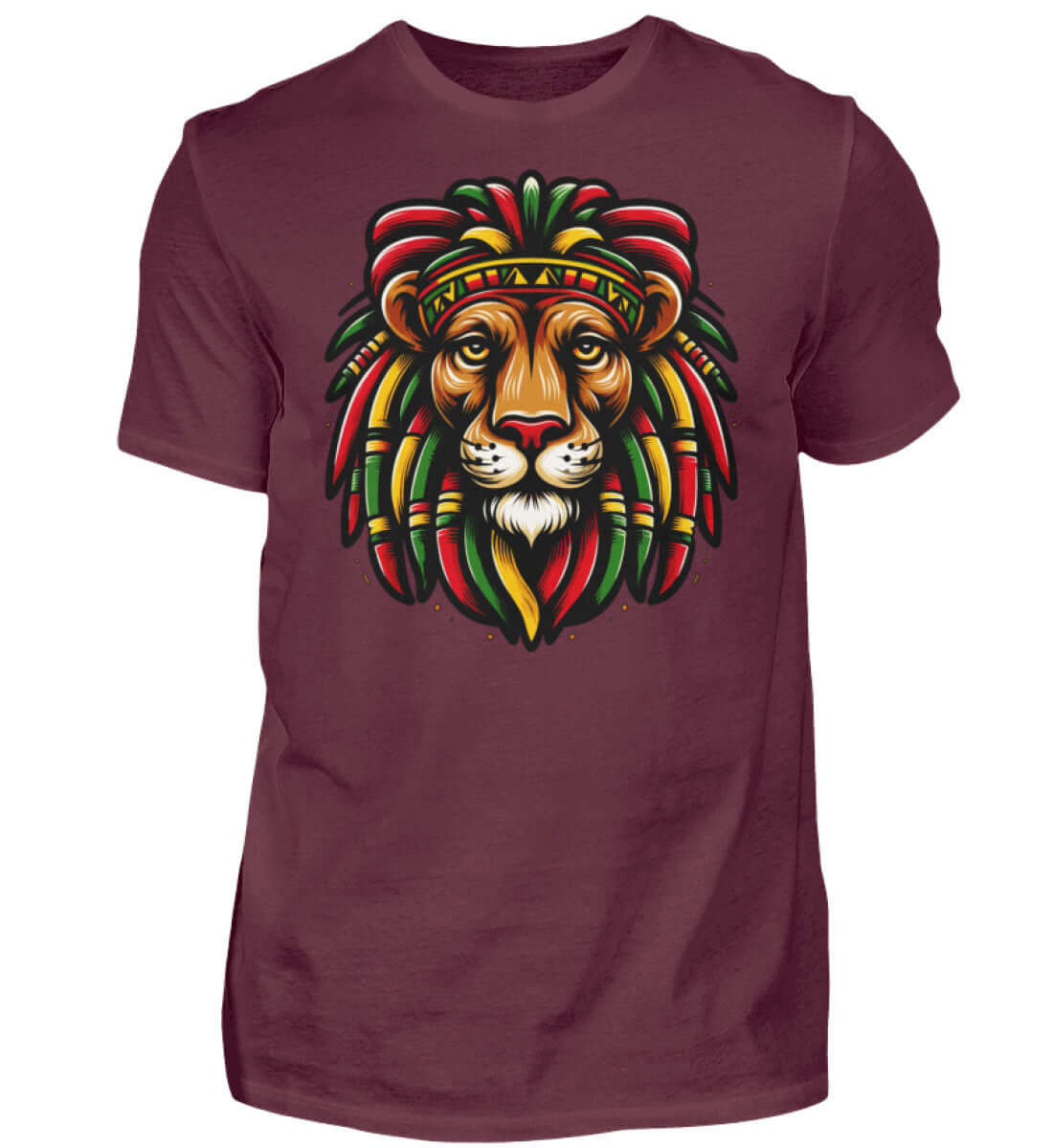 Reggae Löwe | Herren T-Shirt by Pixdesign