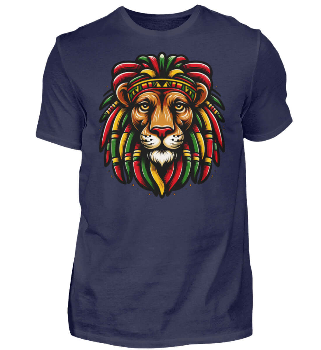 Reggae Löwe | Herren T-Shirt by Pixdesign