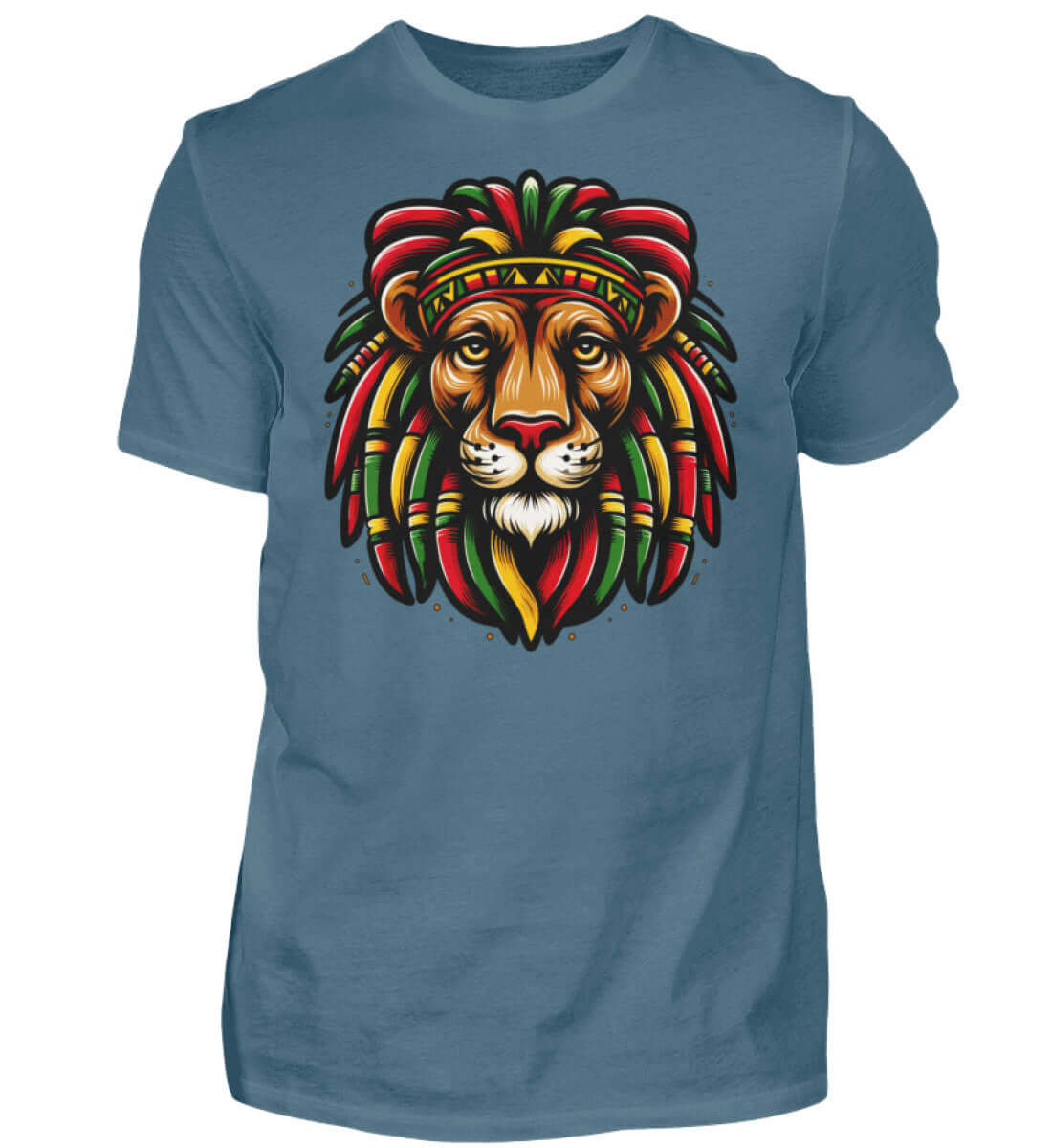Reggae Löwe | Herren T-Shirt by Pixdesign