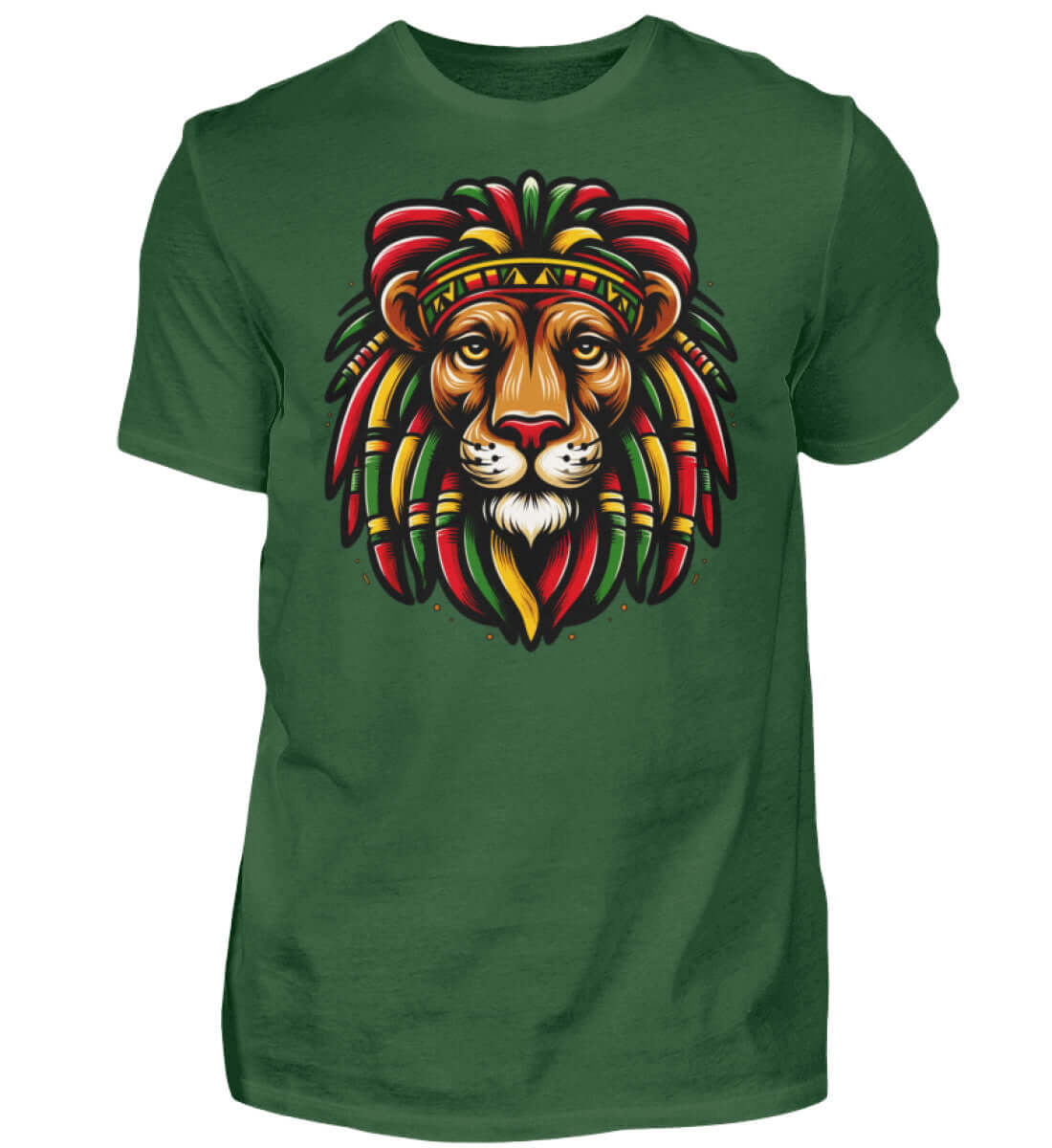 Reggae Löwe | Herren T-Shirt by Pixdesign