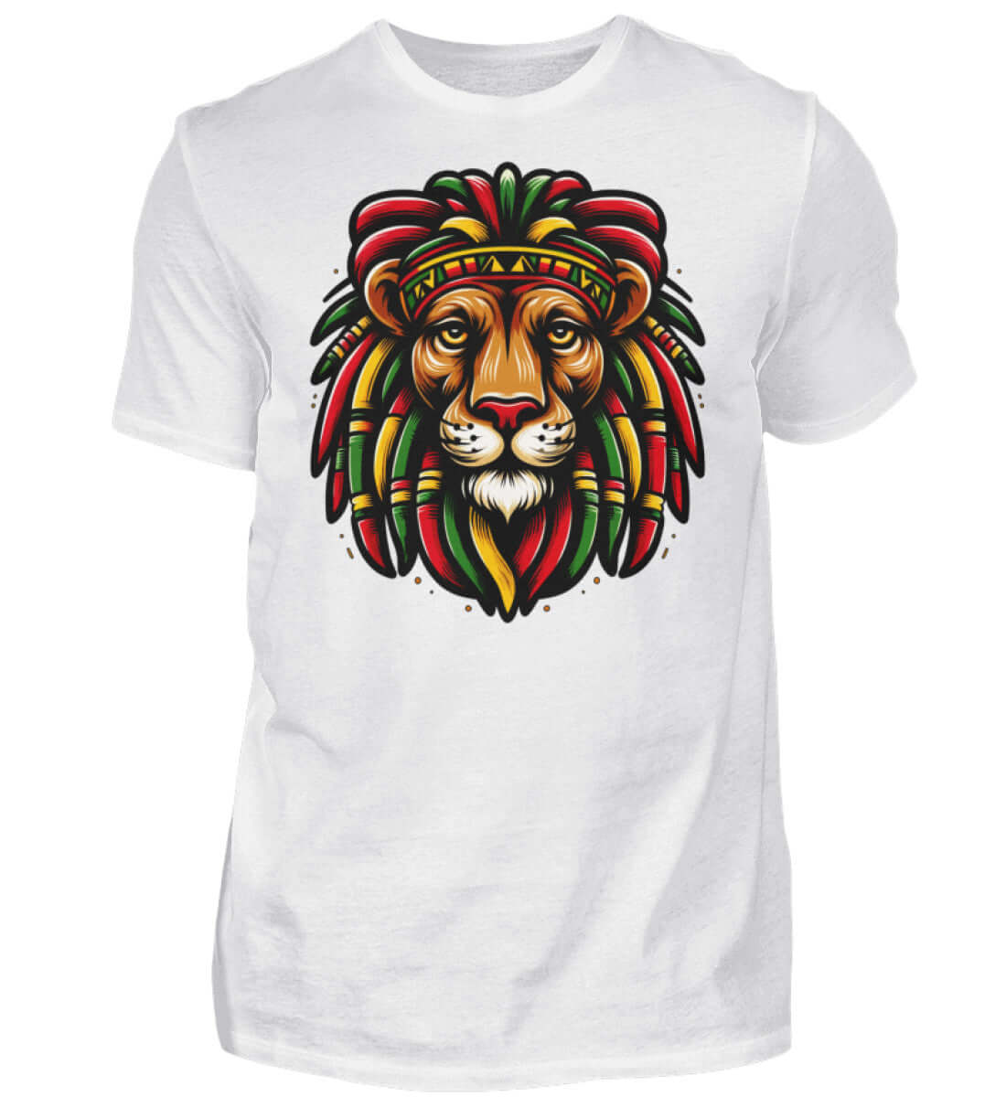 Reggae Löwe | Herren T-Shirt by Pixdesign