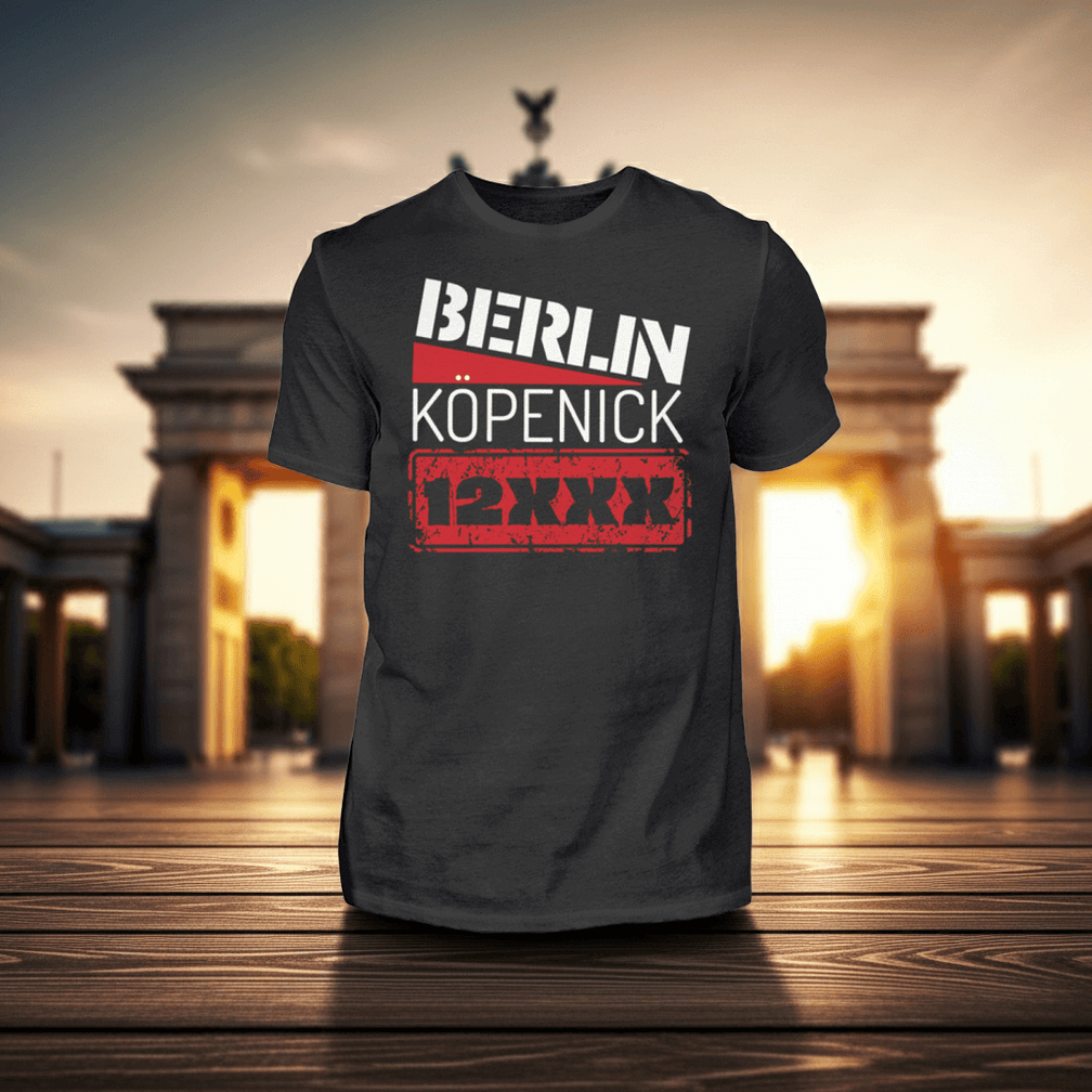 BERLIN KÖPENICK 12XXX  - Herren T-Shirt