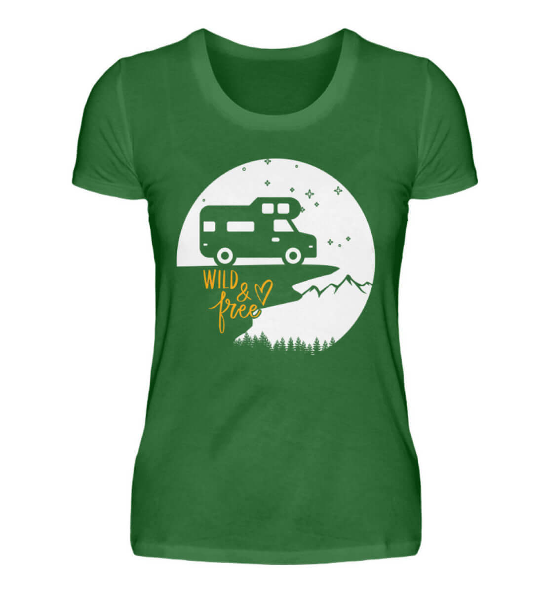 Camping & Vanlife | Damen T-Shirt by Pixdesign
