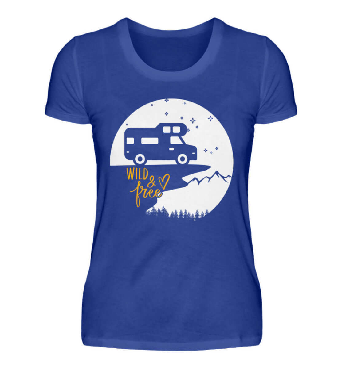 Camping & Vanlife | Damen T-Shirt by Pixdesign