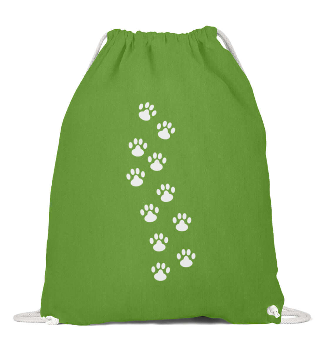 Premium Sportbeutel | Pfotenabdrücke - Pfötchen - Baumwoll Gymsac Pixdesign Onlineshop