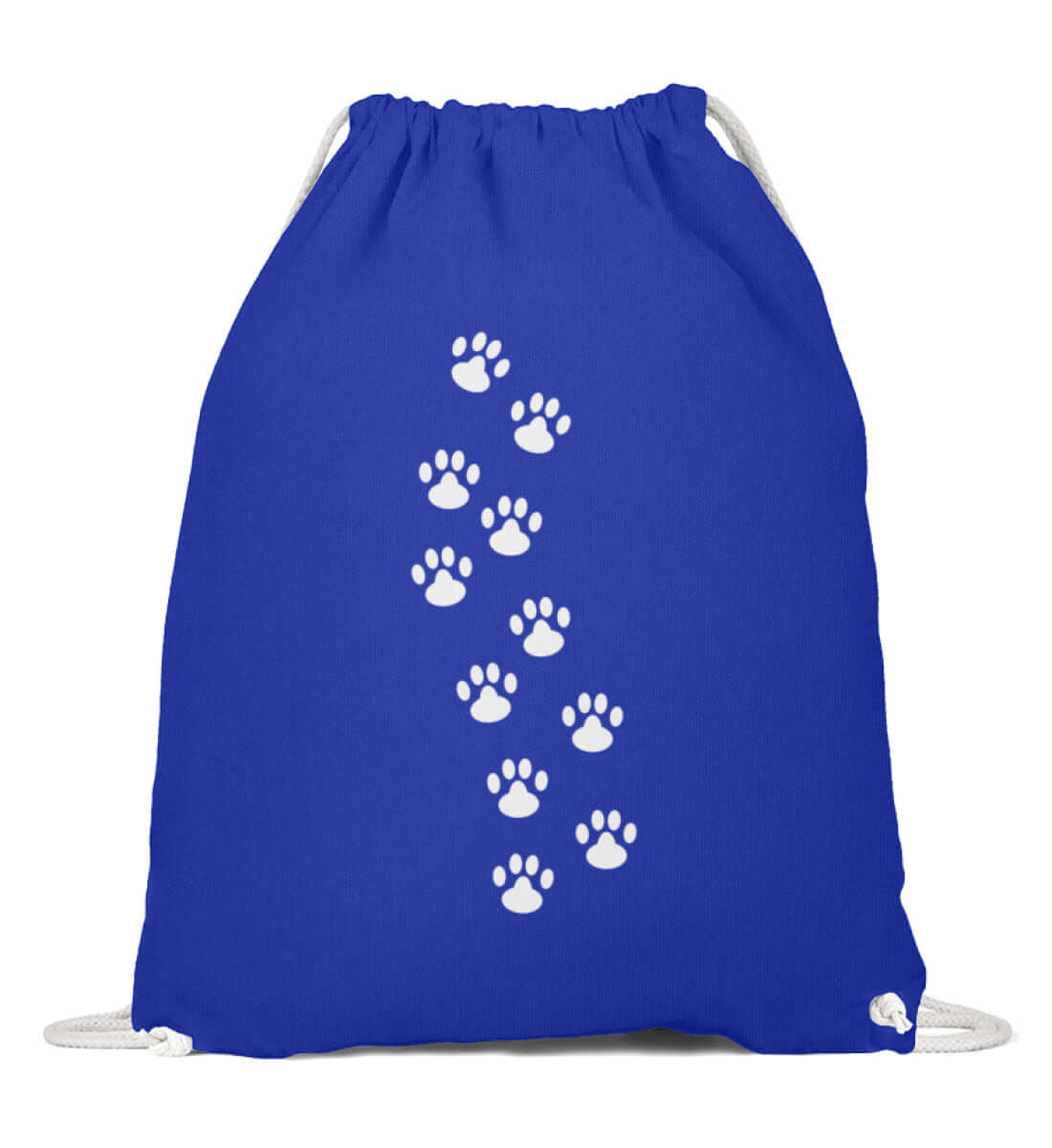 Premium Sportbeutel | Pfotenabdrücke - Pfötchen - Baumwoll Gymsac Pixdesign Onlineshop
