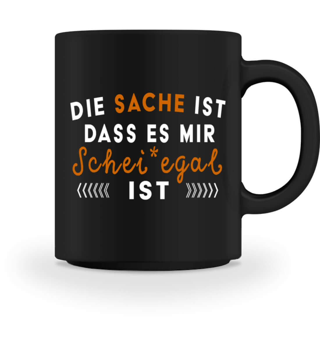 Ist mir Scheißegal! | Kaffeetasse by Pixdesign