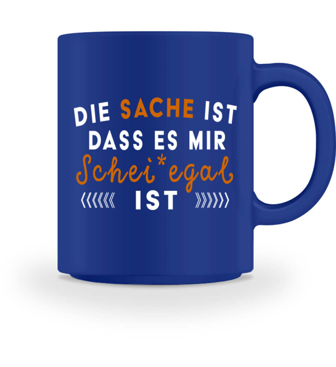 Ist mir Scheißegal! | Kaffeetasse by Pixdesign