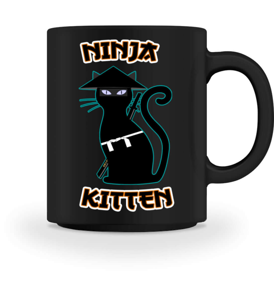 Ninja KATZE | Kaffeetasse by Pixdesign
