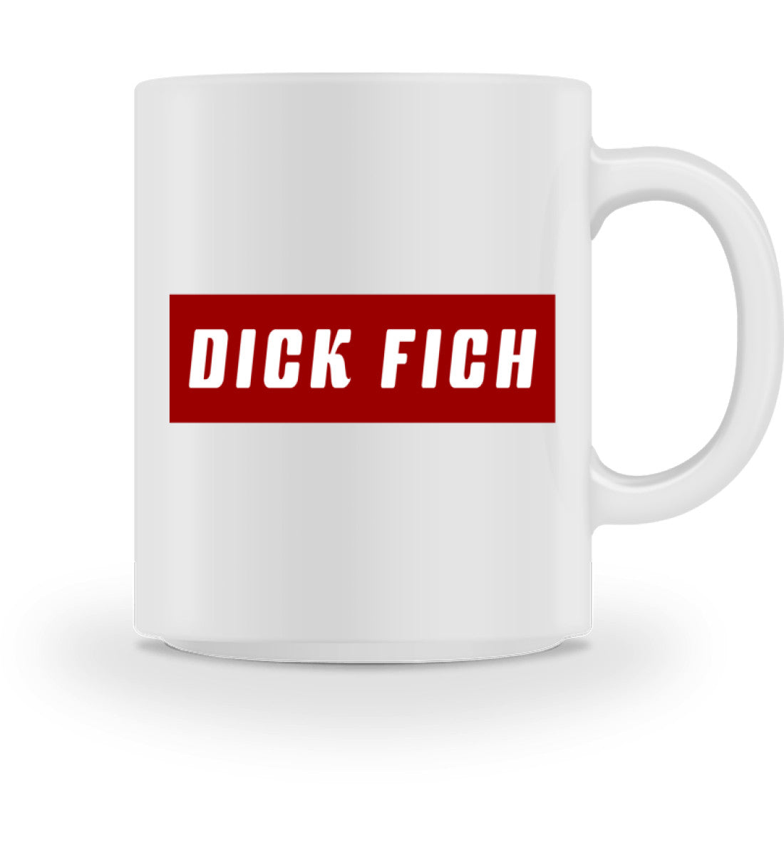 DICK FICH | Kaffeetasse by Pixdesign