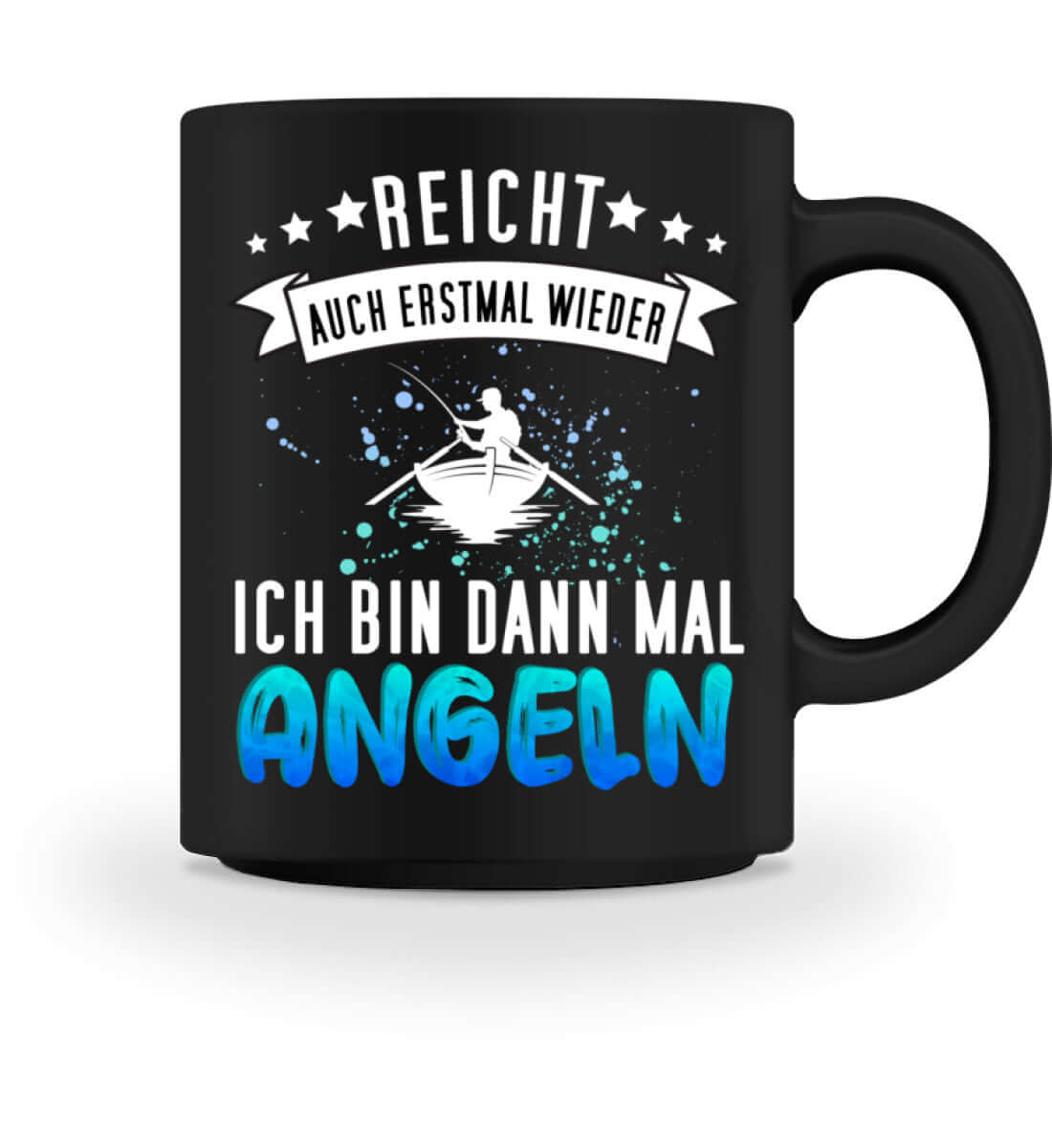GEBOREN zum ANGELN | Kaffeetasse