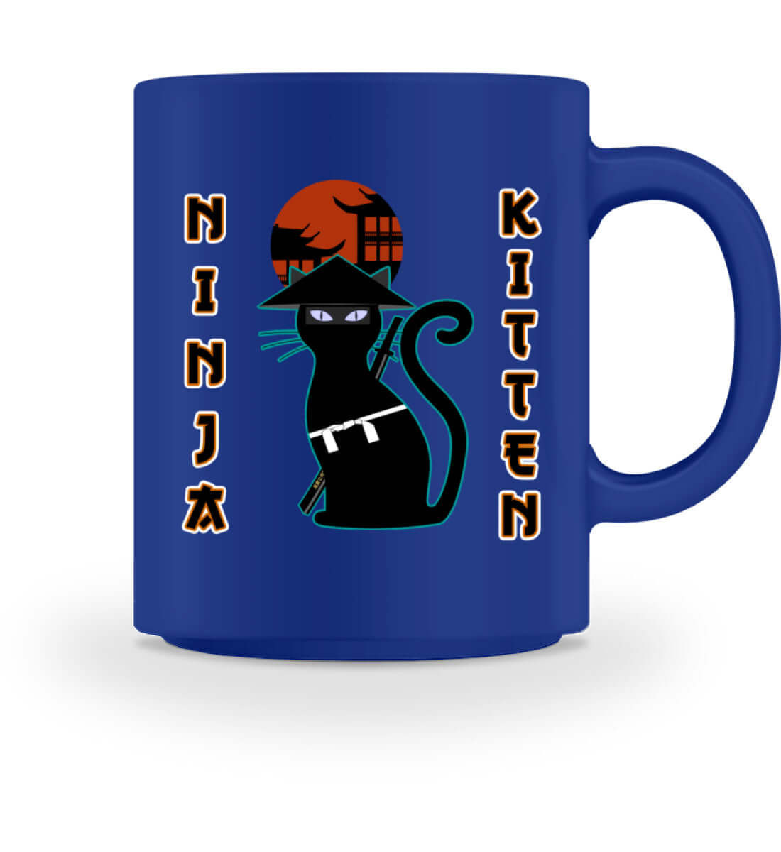 Ninja KATZE | Kaffeetasse by Pixdesign