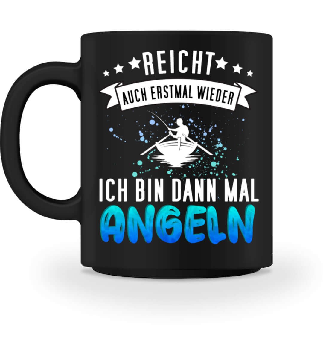 GEBOREN zum ANGELN | Kaffeetasse