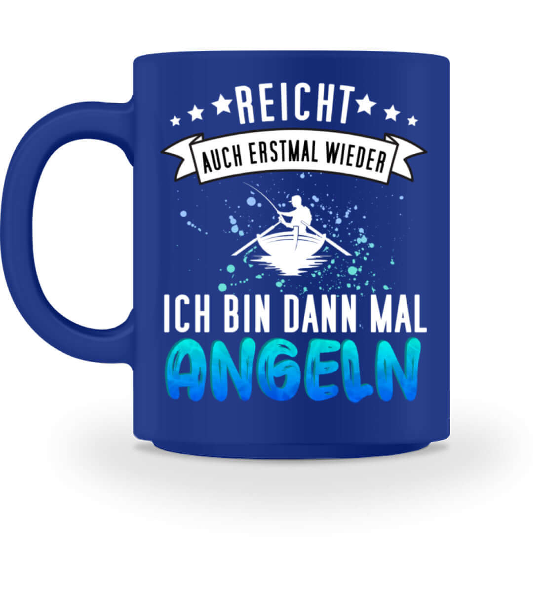 GEBOREN zum ANGELN | Kaffeetasse