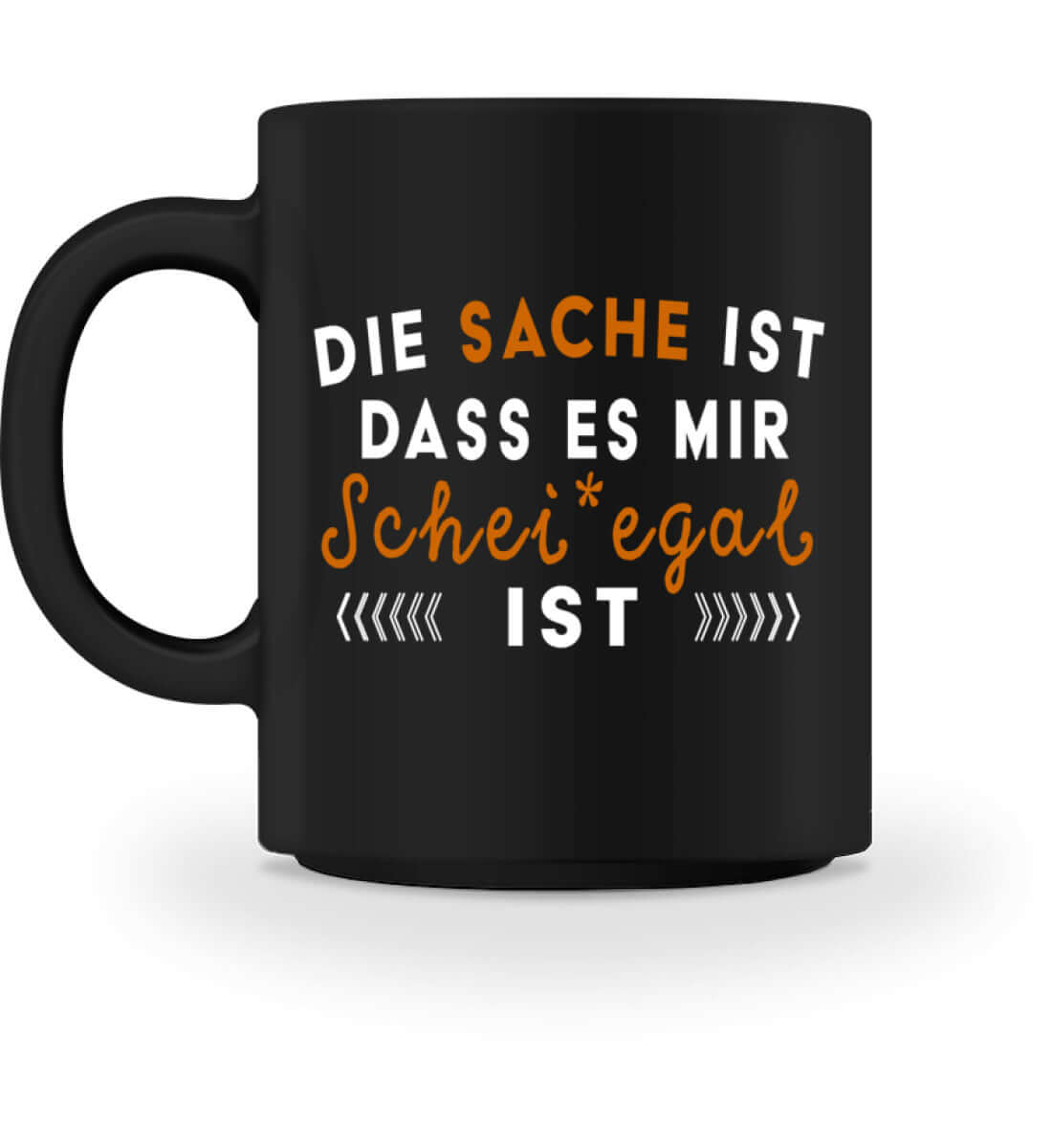 Ist mir Scheißegal! | Kaffeetasse by Pixdesign