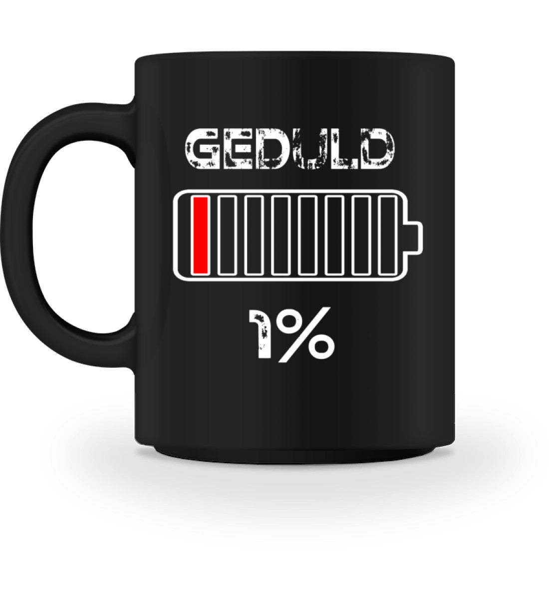 Geduld 1% Akku | Kaffeetasse