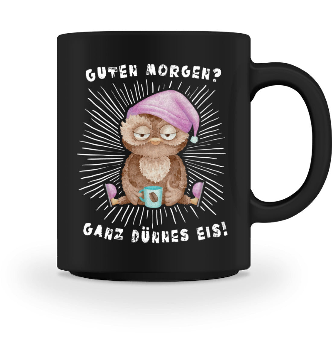 Guten Morgen | Kaffeetasse by Pixdesign