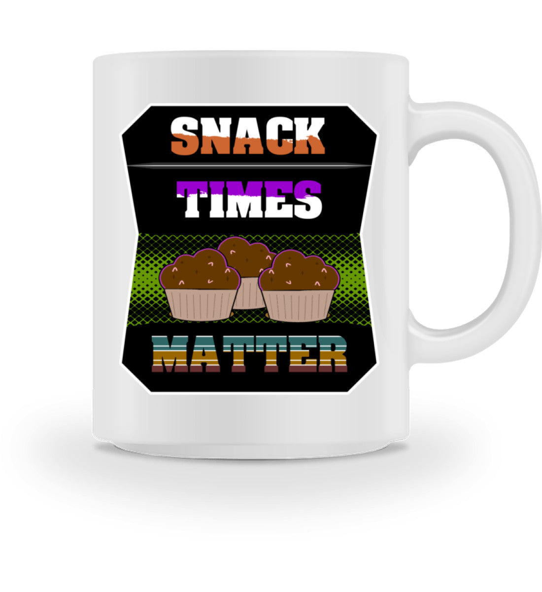 SNACK Times MATTER | Kaffeetasse by Pixdesign
