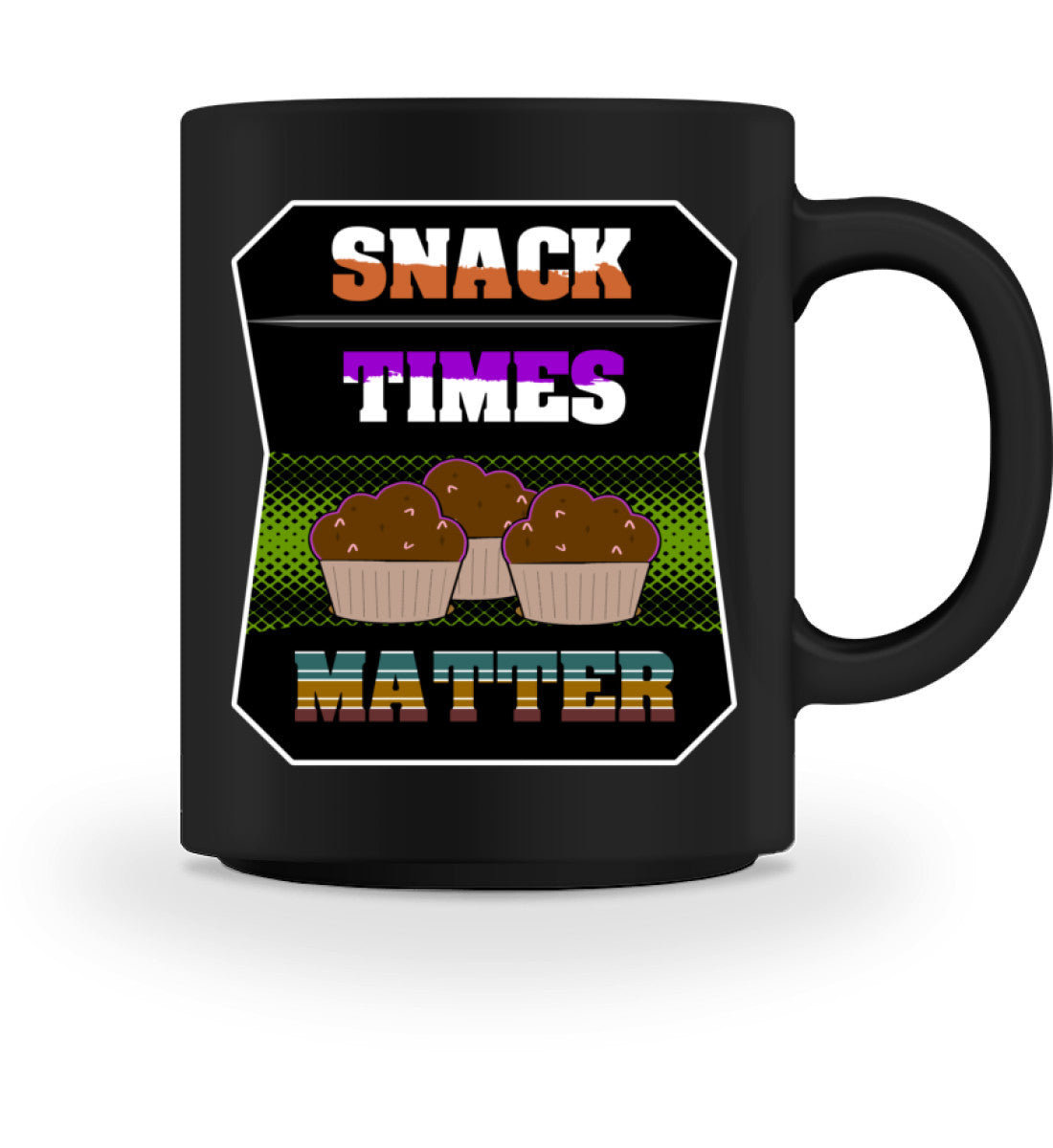 SNACK Times MATTER | Kaffeetasse by Pixdesign