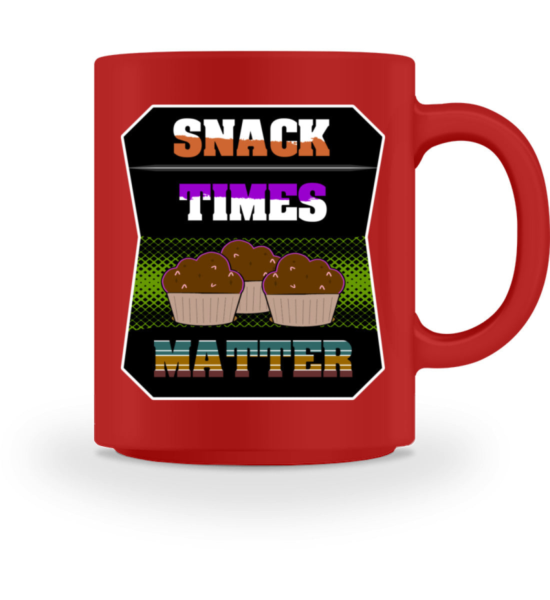 SNACK Times MATTER | Kaffeetasse by Pixdesign