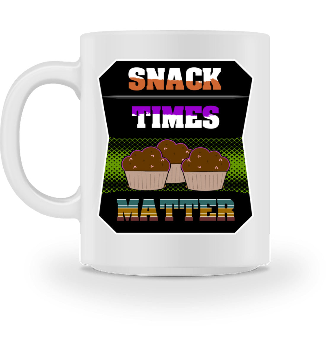 SNACK Times MATTER | Kaffeetasse by Pixdesign