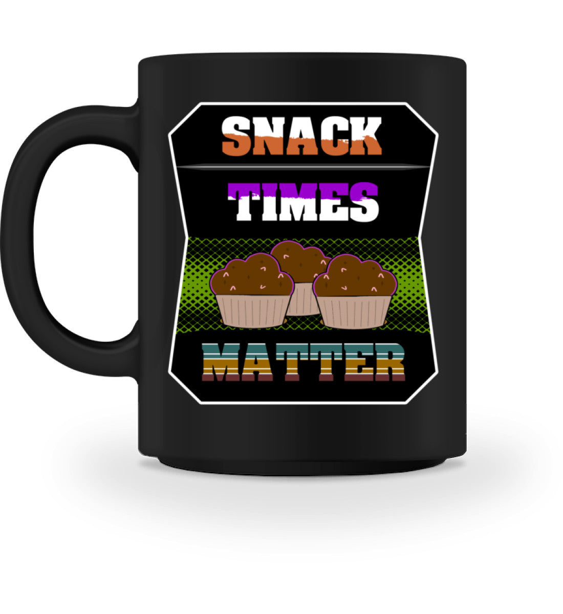SNACK Times MATTER | Kaffeetasse by Pixdesign