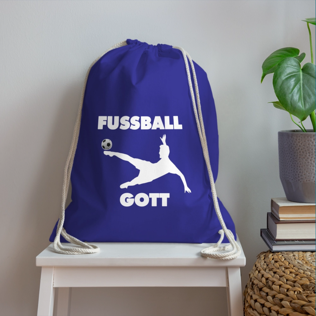 Sportbeutel Schwarz - EM 2024 Fußball Love - Pixdesign Onlineshop - Turnbeutel